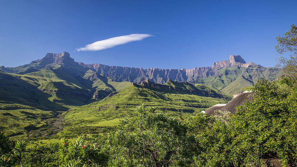 Drakensberg mountains South Africa